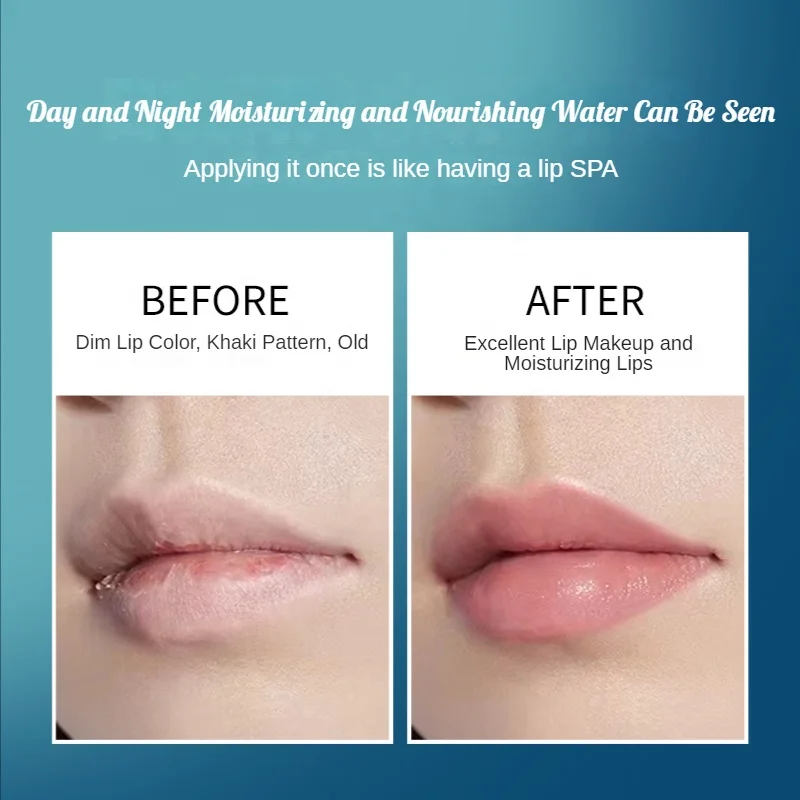 Own brand OEM moisturizing luxury vitamin E lip care weakens lip lines, moisturizing lip balm