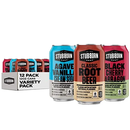 Stubborn Soda Beverage Packaging FRESH 12oz Stubborn soda