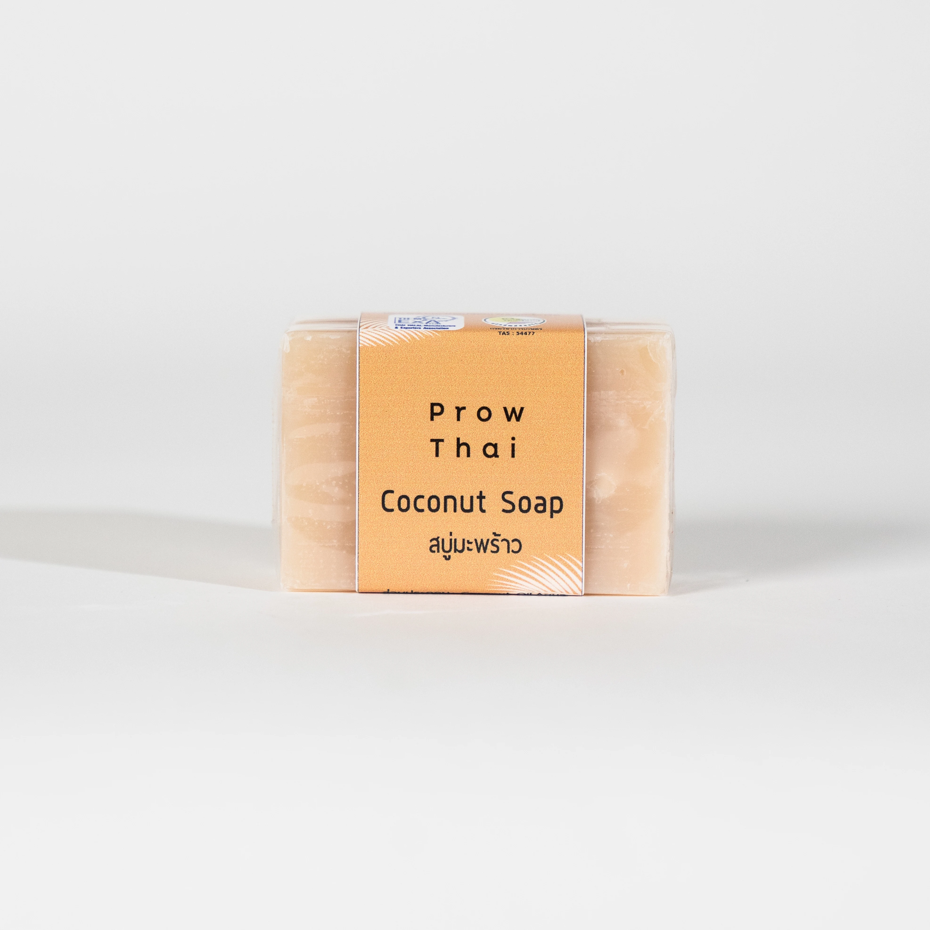 Prow Thai 100% Organic Premium Quality Soap Bar with Coconut Oil Reduce Blemishes freckles and dark spots Product of Thailand