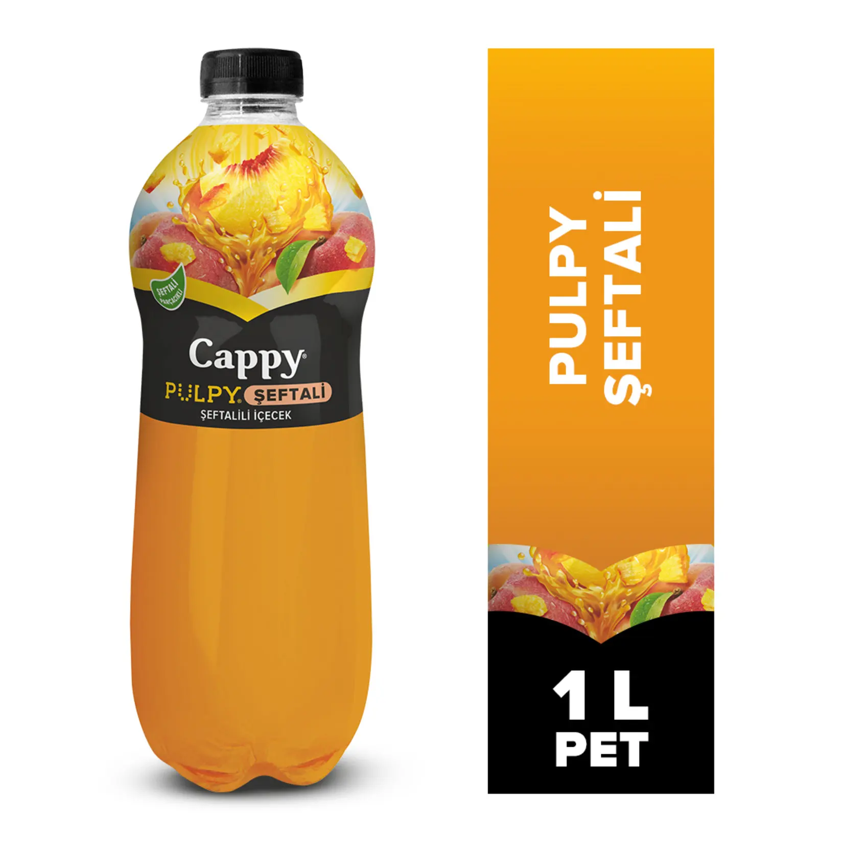 Hot Sale And Best Price ! Pulpy Peach Juice Pet 1L x 12 All The Time Fresh Date and Quality Service From Turkey