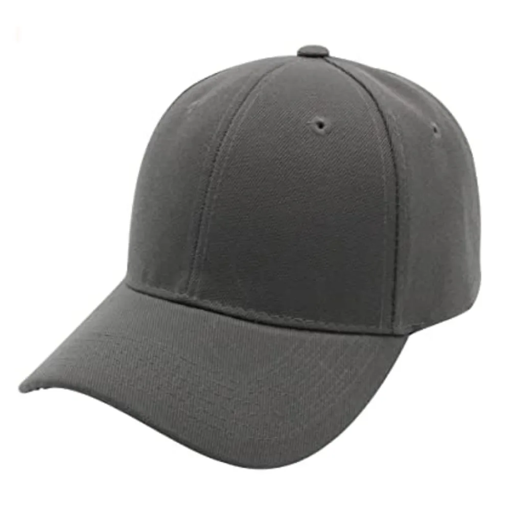 Men Women Plain Cotton Washed Twill Low Price Baseball-Cap Hat