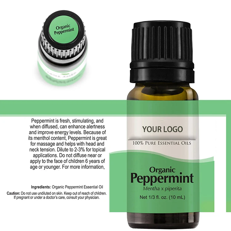 Peppermint Essential Oil 100% Pure Natural Peppermint Oil Organic Essential Oil For Face And Body