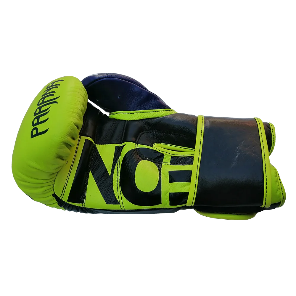 PARANA HAMMER PRO BOXING GLOVES LEON EDITION HOOK & LOOP / LACES BLUE/YELLOW BLACK/WHITE ORANGE/BLUE BLACK/RED BLACK/GOLD