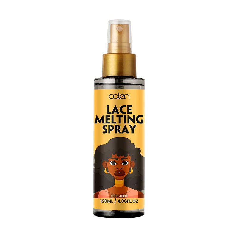 Luxfume 120ML Wholesale Lace Adhesive Glue Melt Spray Mist Extreme Strong Hold Lace Wig Melting Spray