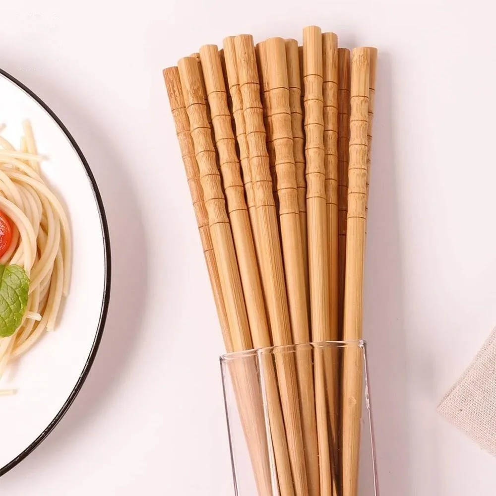 Chopsticks bamboo natural wholesale high quality bamboo wooden chopsticks with customized logo cheap price