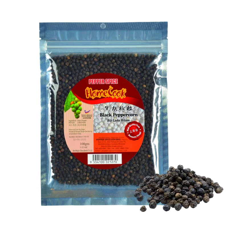 Международный класс сушеные свежий чеснок нового урожая черного перца Кукуруза 100 г Китайский чай черный перец гранул зерна материалы Прямая поставка с завода цена