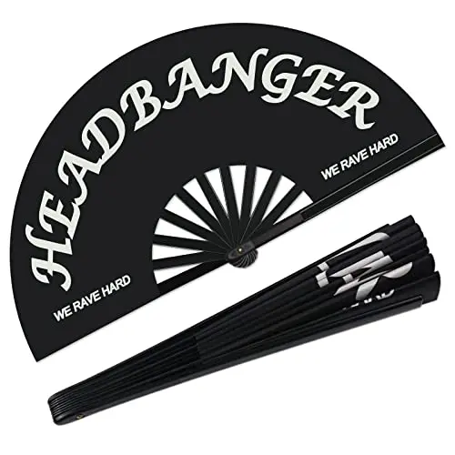 13inches Decorative Rave Folding Hand Held Fans Personalized Hand Fans For Party