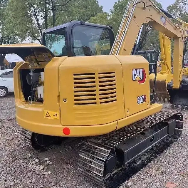 Cat 307 экскаватор гусеничный дизельный для строительства мини-экскаватор