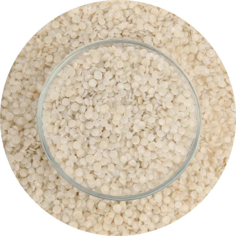 Натуральные повторно используемые гранулы r-LDPE A, сертифицированные LDPE натурального цвета, круглой формы, прозрачный внешний вид LDPE