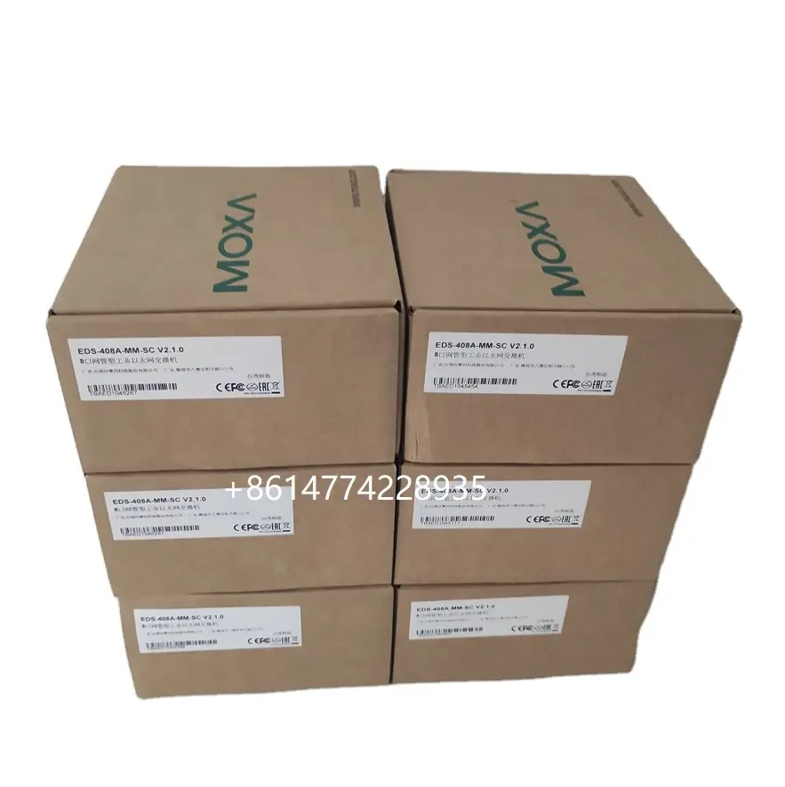 EDS-408A-MM-SC 8-port Entry-level Managed Ethernet Switch for Industrial control