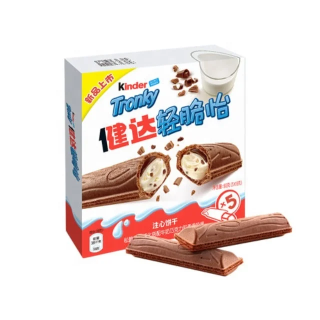 Confectionary Kinder Tronky Chocolate Bar Sweet Chocolate Milk