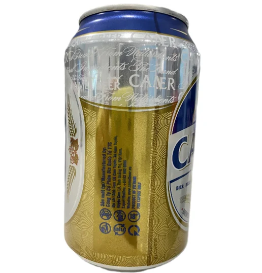 Private Label Canned Alcoholic Beer 330ml OEM Premium Lager Beer From A&B Vietnam Manufacturer With Cheap Price