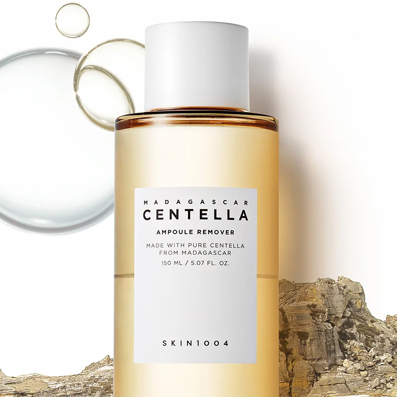 SKIN1004 Madagascar Centella Ampoule Remover 150ml - CPNP Made in Korea - Deep Cleansing, moisturizing hypoallergenic