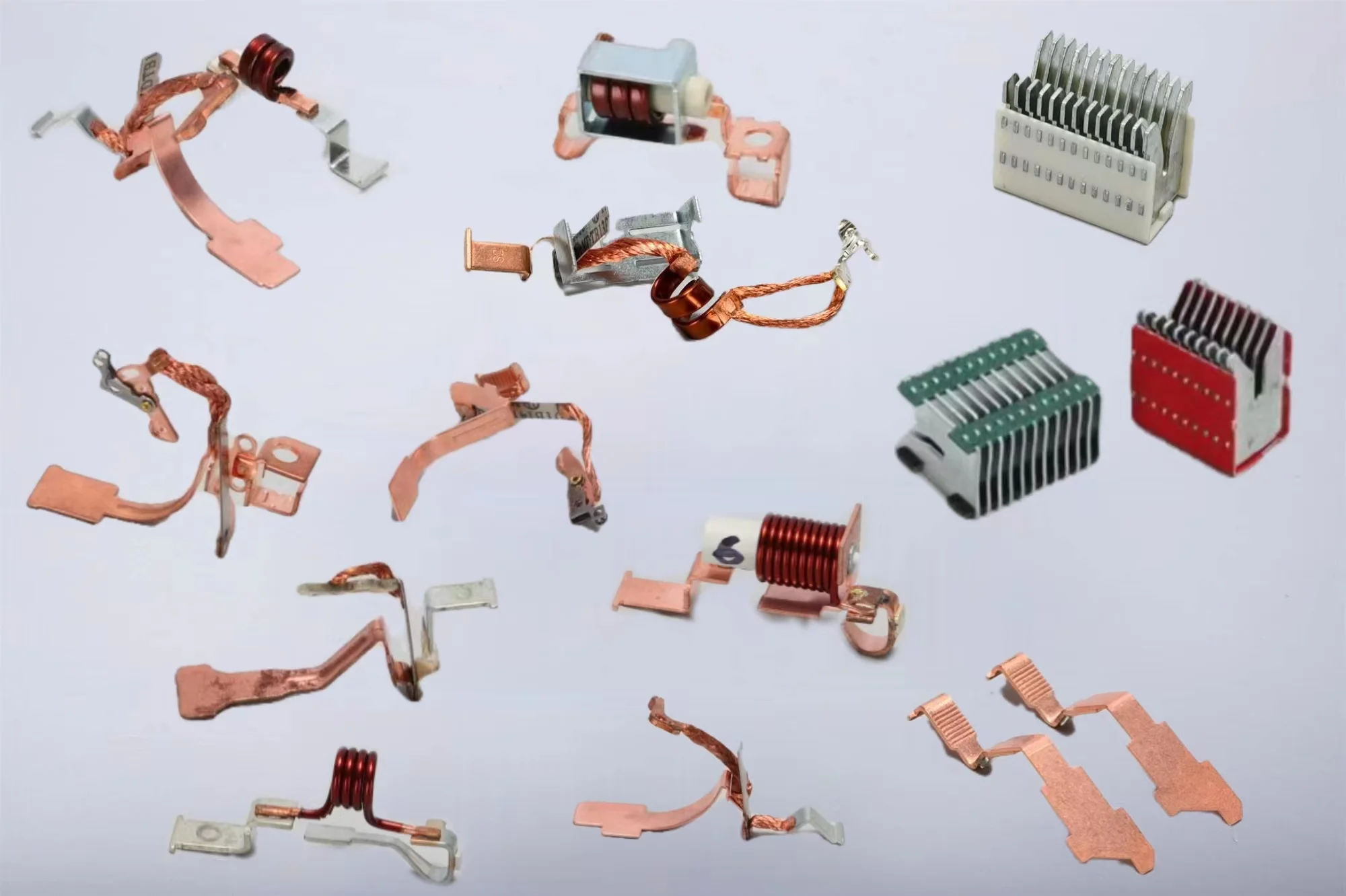 Customized metal stamping parts factory direct sale  miniature circuit breaker HQS1-63 Raw material processing SKD spare parts