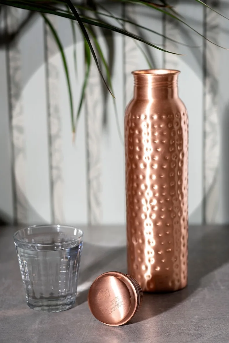 The Perfect Sip: How Copper Enhances Water Quality Copper Water Drinking Bottle By S A Craft India from India