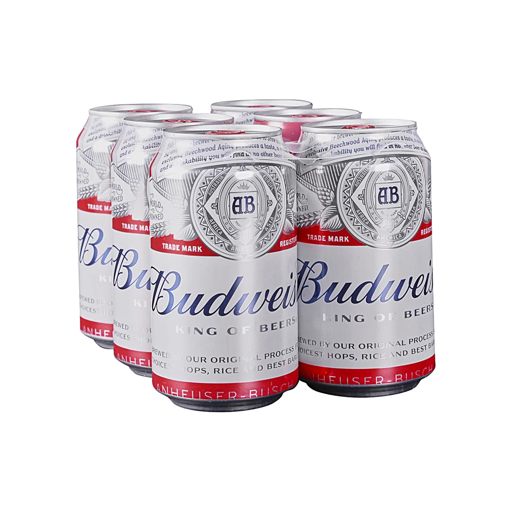 Low price  Budweiser beer 355ml x 24 cans