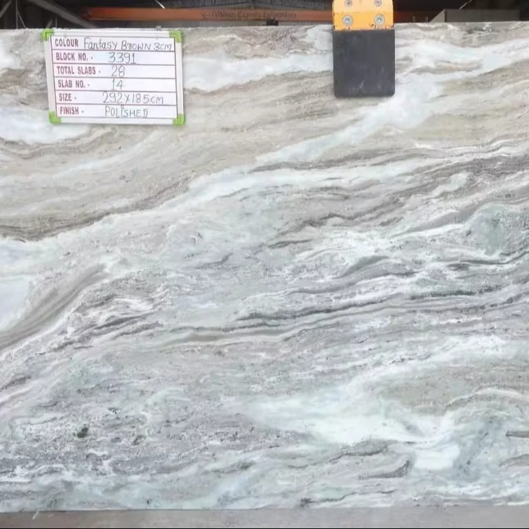 Fantasy Brown Marble Decorative Stone for Home or Office Decor