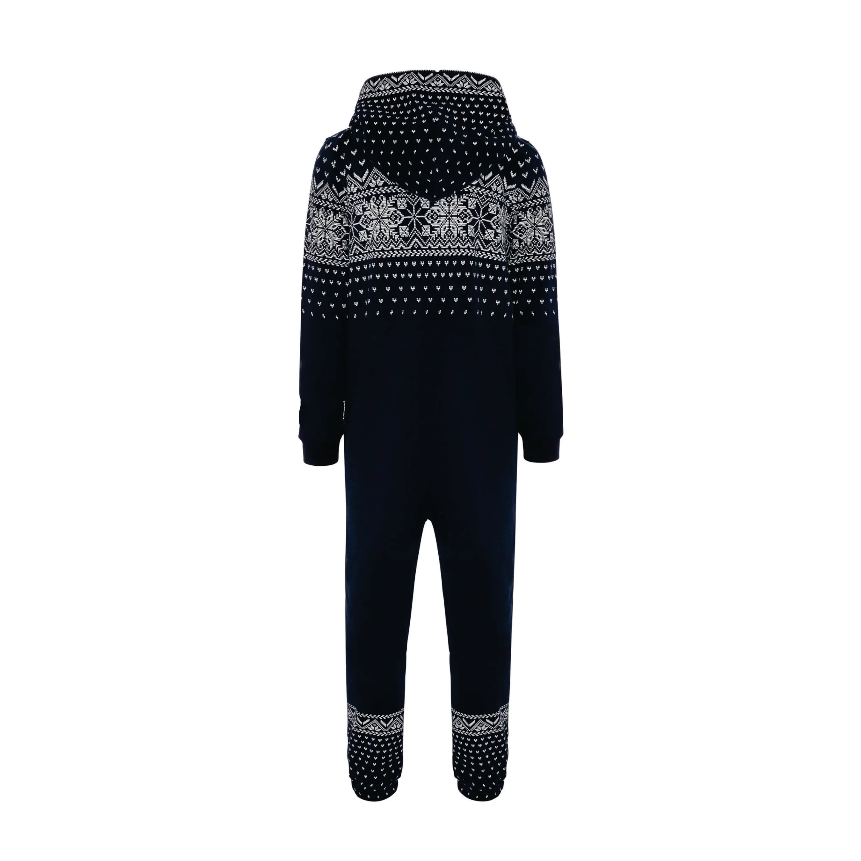 Print Detail and Embroidered Logo 50% Polyester  Cotton Side Pockets with Zipper Closure Unisex Mid night blue Alpine Jumpsuit