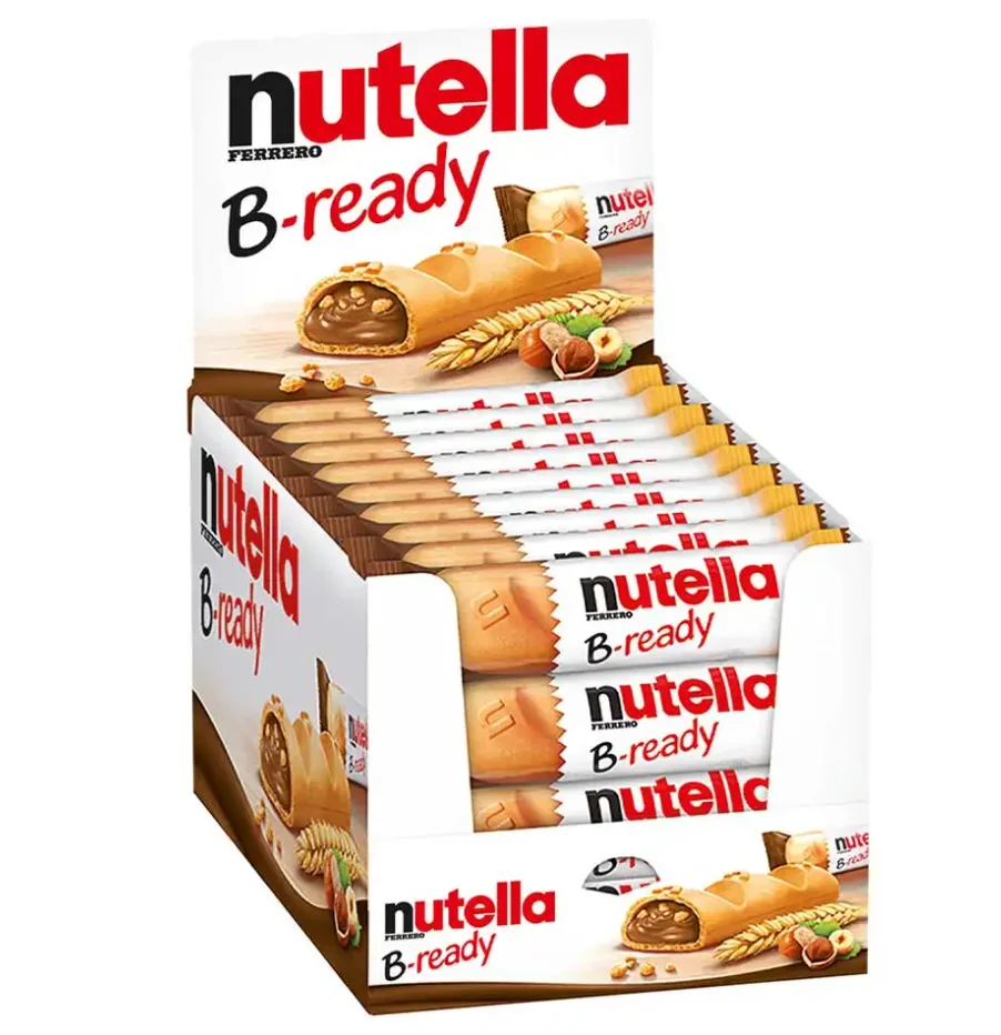 Высококачественная готовая Вафля Nutella B с начинкой из фундука 132 г по низкой цене