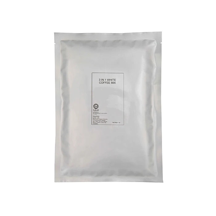 OEM Halal 3 in 1 Instant White Coffee Powder Mix Aromatic Taste 12 Months Shelf Life Granulated Coffee