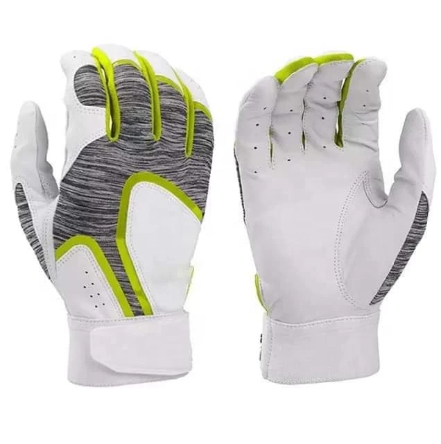 Leather Baseball Batting Gloves Low Price Hand Protection Baseball softball Batting Gears
