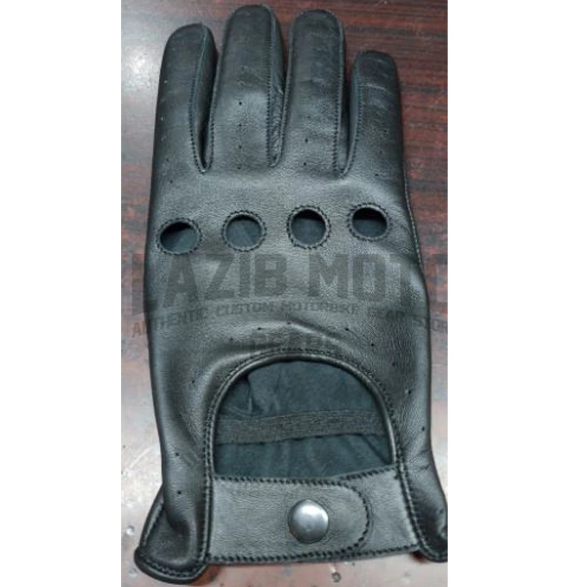 Motorcycle Light Wait Leather Glove Customize Cafe Racer Riding Gloves Summer Breathable Auto Racing Gloves