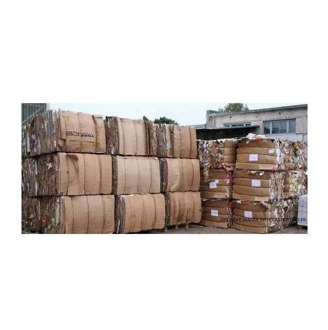 High Quality OCC Waste Paper 11 OCC 12 Old Corrugated Carton Scrap Wholesale Price Sale for Newspaper Recycling