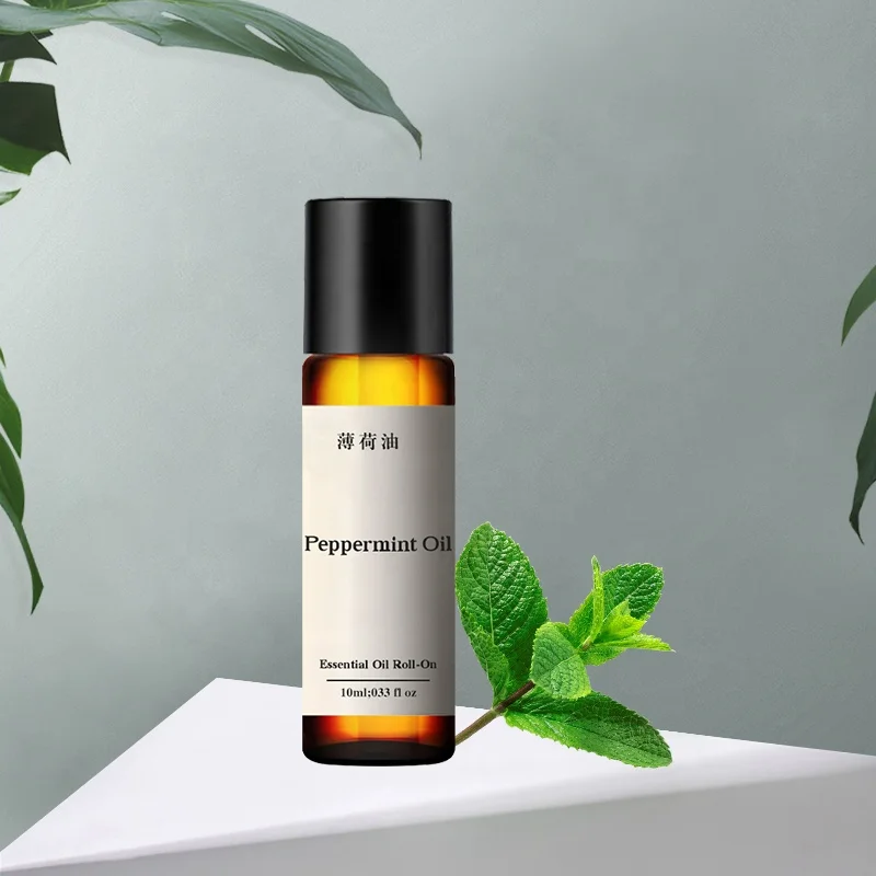 Эфирное масло перечной мяты в рулоне предварительно разбавленное расслабляющее для сна концентрация энергии ароматерапия путешествий