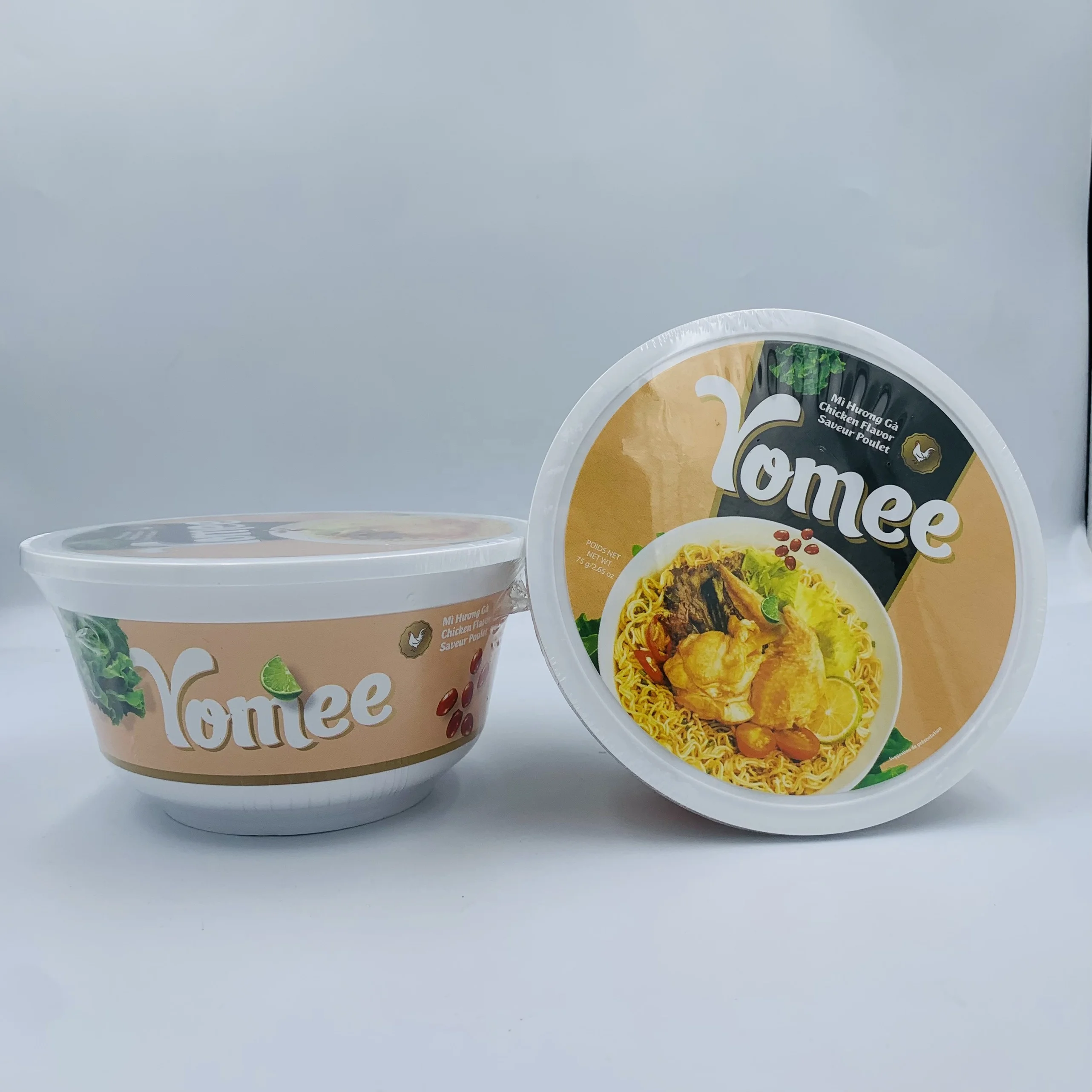 Competitive price Chicken flavour 75gr x 12 - Instant Noodles Bowl - Chicken flavor TG0063 Whosale in bulk from Vietnam