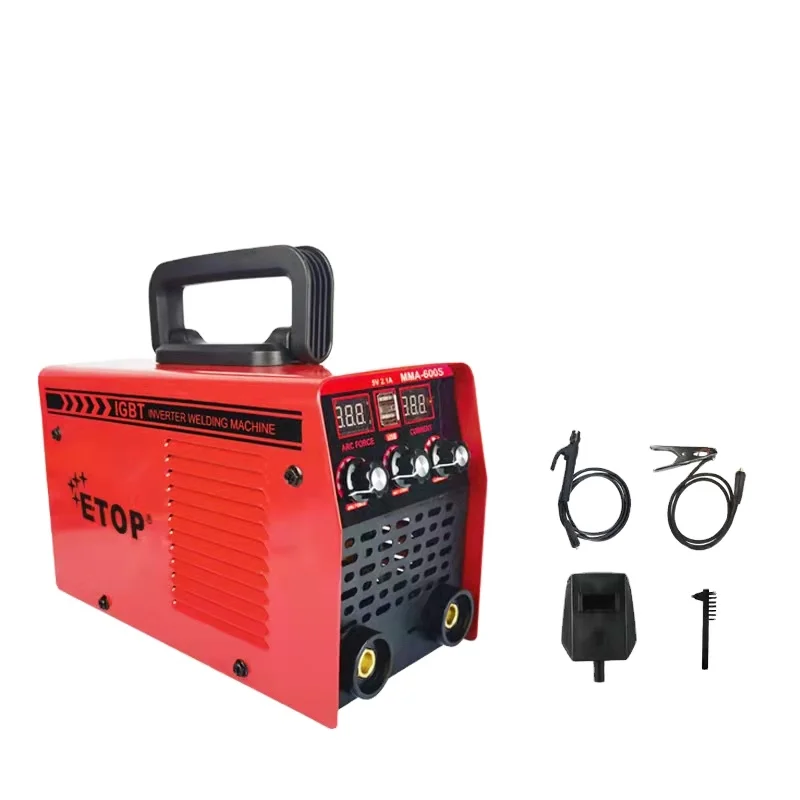 ETOP Premium Quality Heavy Duty Electrode DC Inverter ARC Welding Machine for Industrial and DIY Use