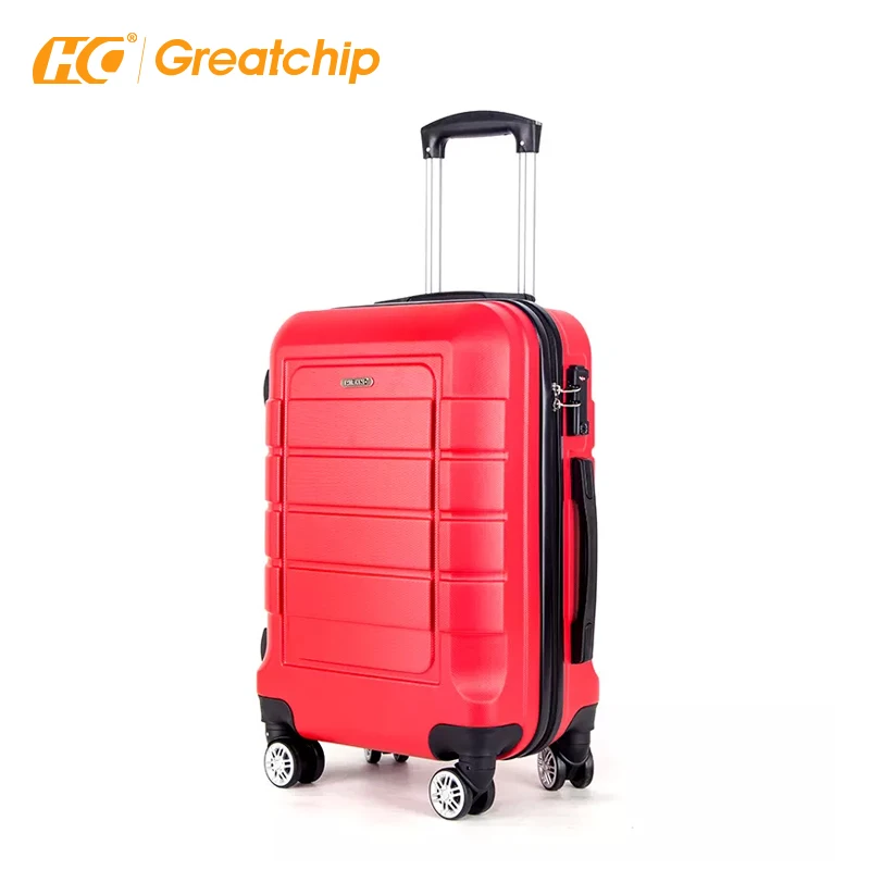 Travel carrier luggage weight scale smart suitcase with usb charging