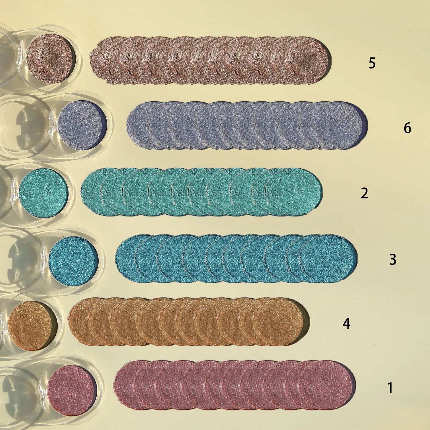 VICOVI Mashed Potato Brightens and Looks Pearly Delicate and Rare Beautiful Chameleon Eye Shadow