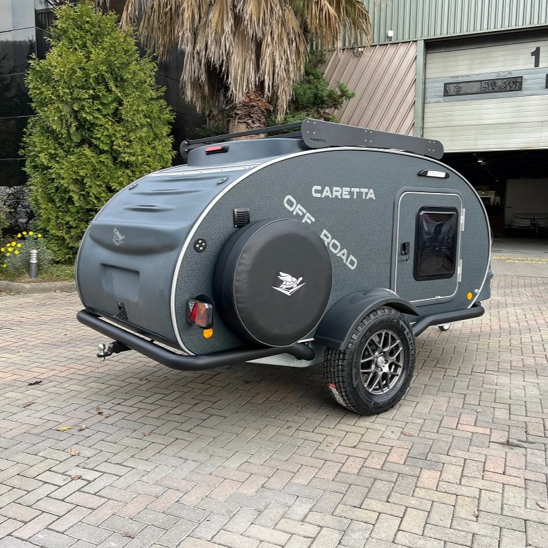 CARETTA OFFROAD  TEARDROP TRAILERS 4x4 ALL ROAD WITH SPECIAL CHASIS