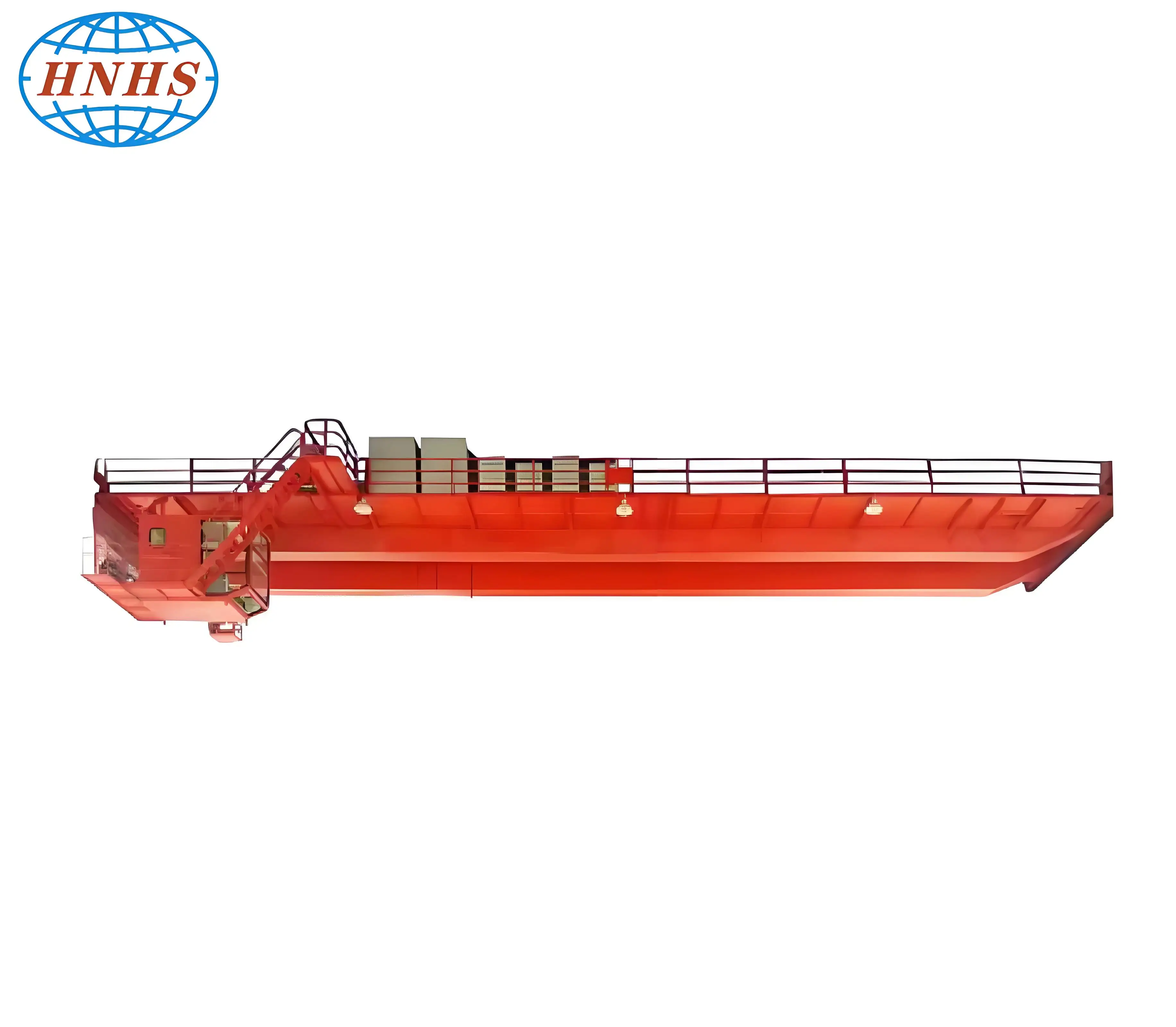Heavy duty QB model cabin control double beam explosion proof bridge crane
