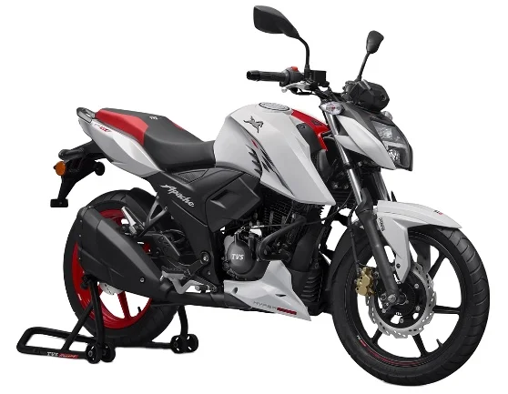 Мотоцикл Apache RTR 160 4 В специальные сегментные режимы езды смарт-Xonnect двухствольная труба и конструкция от Индии