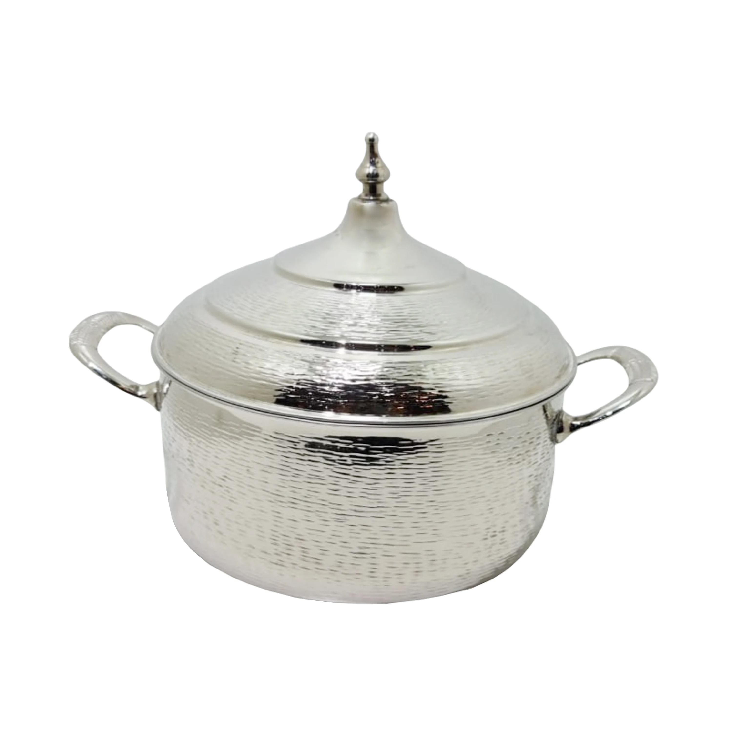 New Arrival Design Metal Printed Serving Hot Pot Best Selling Food Storage Server Pot For Home Hotel Wedding Party Usage