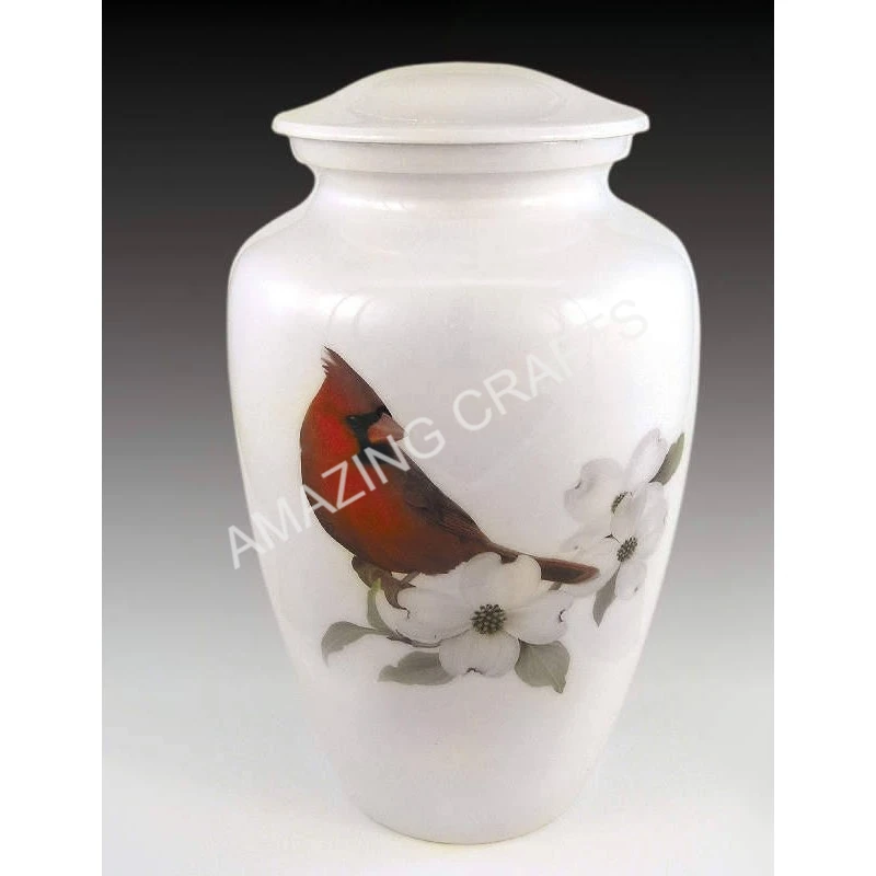 Diamond Black Beautiful Best Wholesale Cremation Urns Plain Color Cheap Aluminium Cremation Urn for Human Ashes by ACW