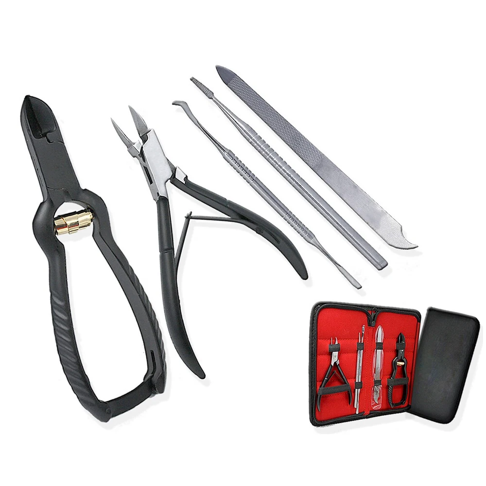 Podiatry Instruments Ingrown Toenail Nipper Podiatrist Pedicure Kit Nail Care Instruments Set Podiatry Tools