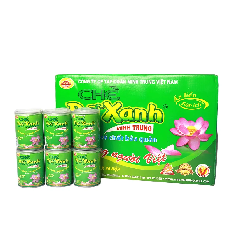 Canned soup Vietnam instant - Green Bean Soup/ Green Bean Sweet Gruel - safe for your health Whosale