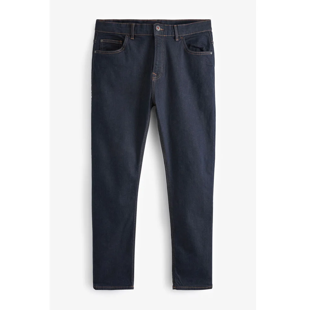 Wholesale Customized Export Quality Indigo Rinse Slim Classic men jeans