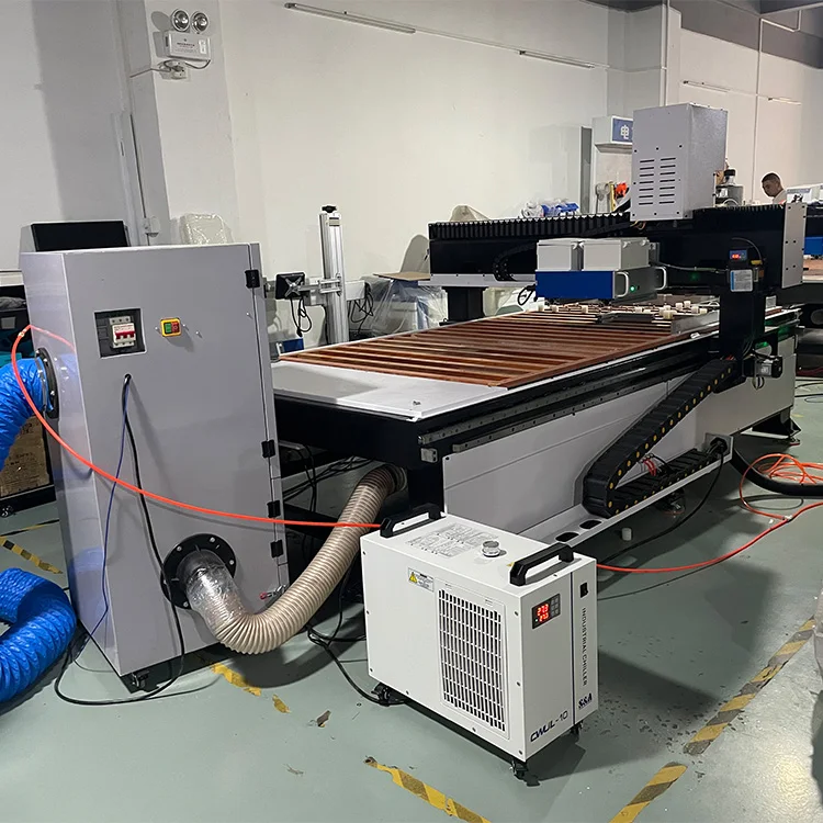 Fiber Laser Marking And Sandblasting Machine for Mirror Glass Bathroom LED mirror sandblasting Laser Marking Machine