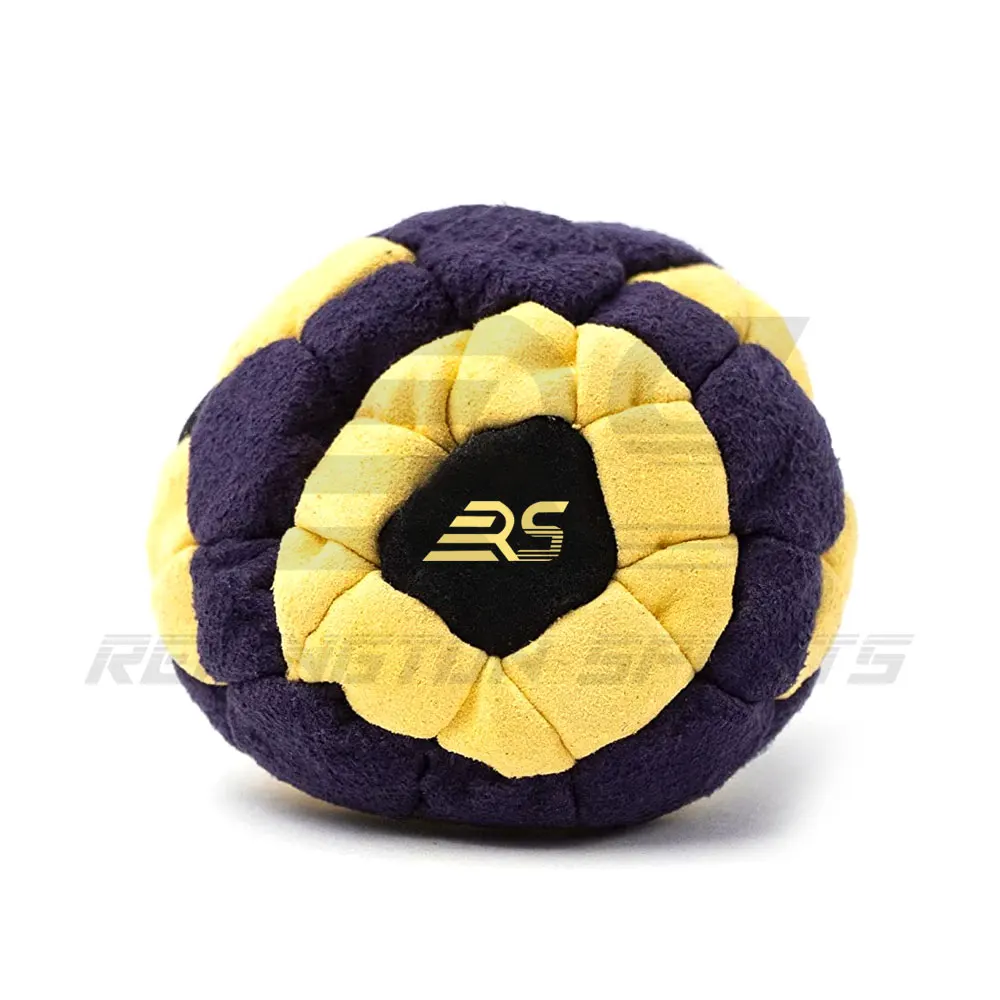 2020 New Best Quality Custom Footbags/Hacky Sack Super Quality Synthetic Suede Footbags Hacky Sacks Kick Balls Juggling Balls