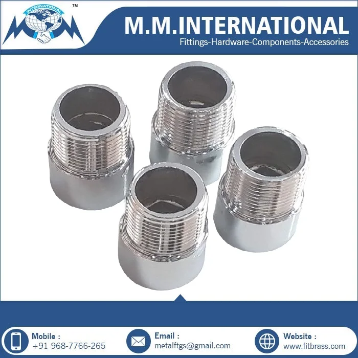 New Technology Brass Extension Nipple for Hydraulic Pipe Fitting Available at Wholesale Price from Indian Supplier