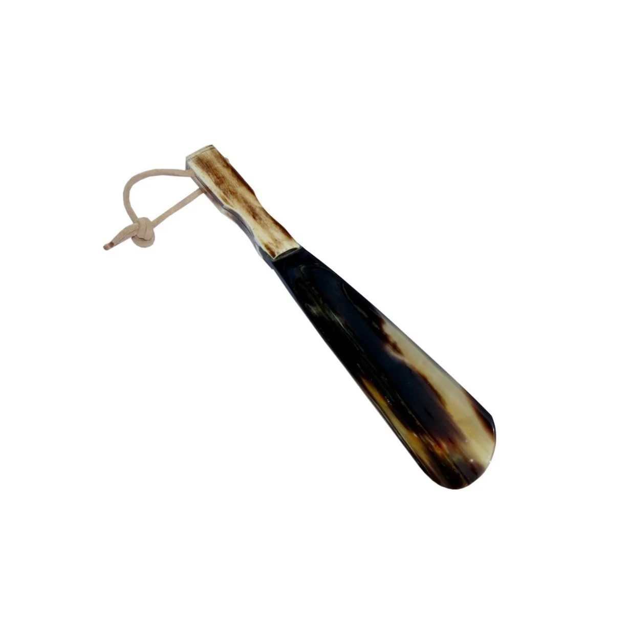 Luxury Buffalo Horn Shoe Horn for Comfortable Use with Smooth Handle  Full Customized Ox and Buffalo Shoe Horn for Gentlemen