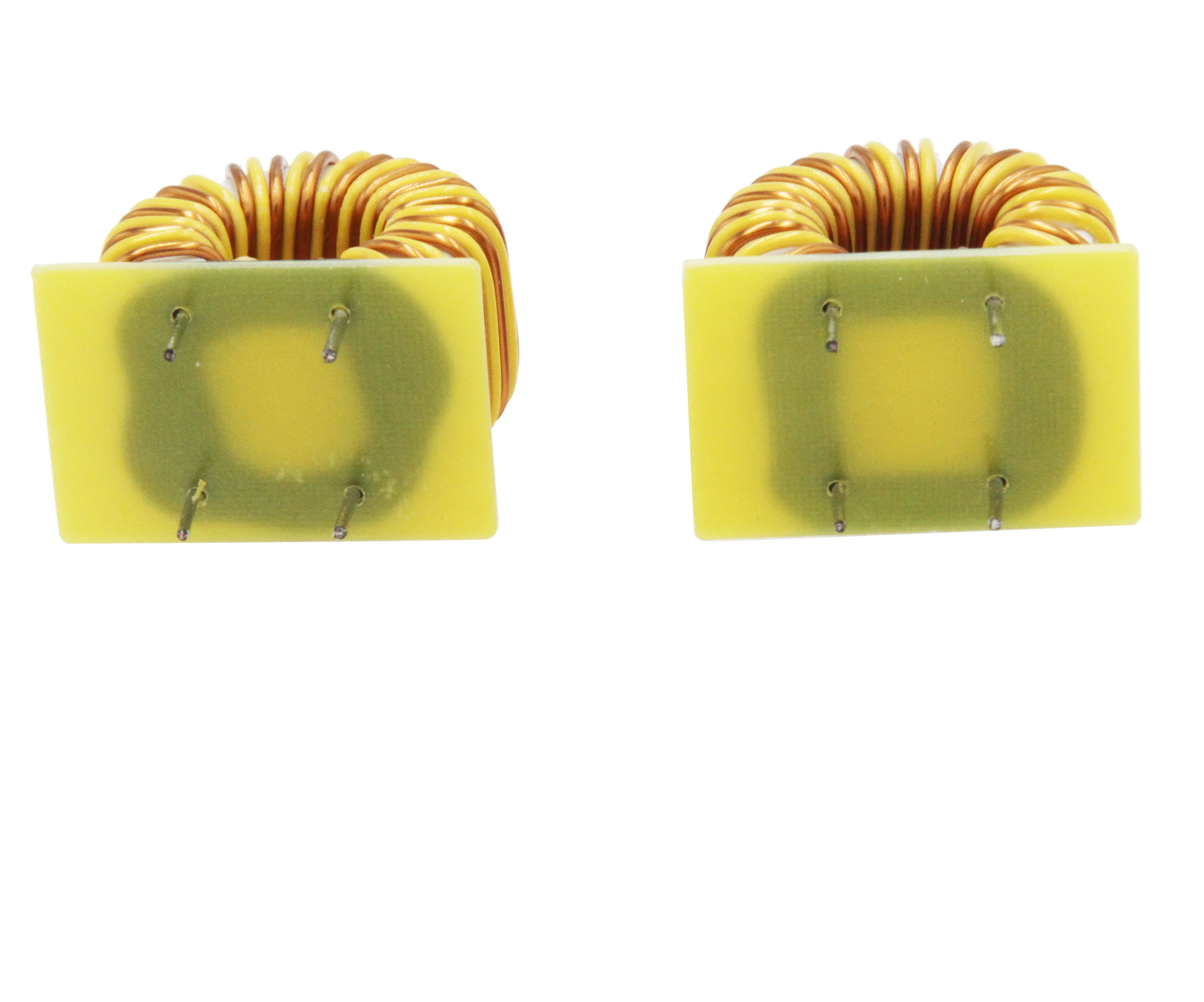 Ferrite core toroidal choke coil fixed inductor with base