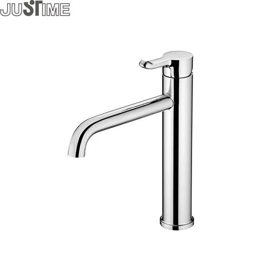 JUSTIME Single-Handle Kitchen Sink Hot and Cold Mixer