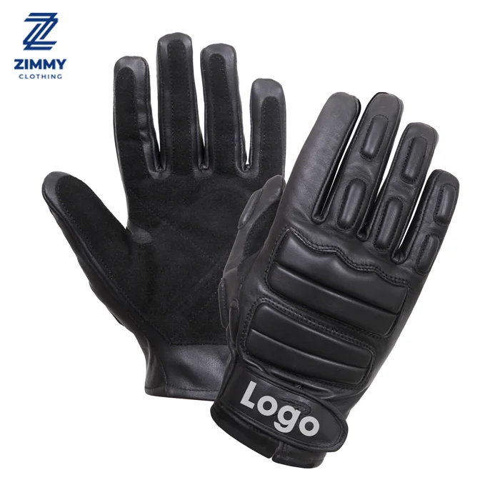 Top quality leather gloves Portable embroidered gloves Sport fashion gloves