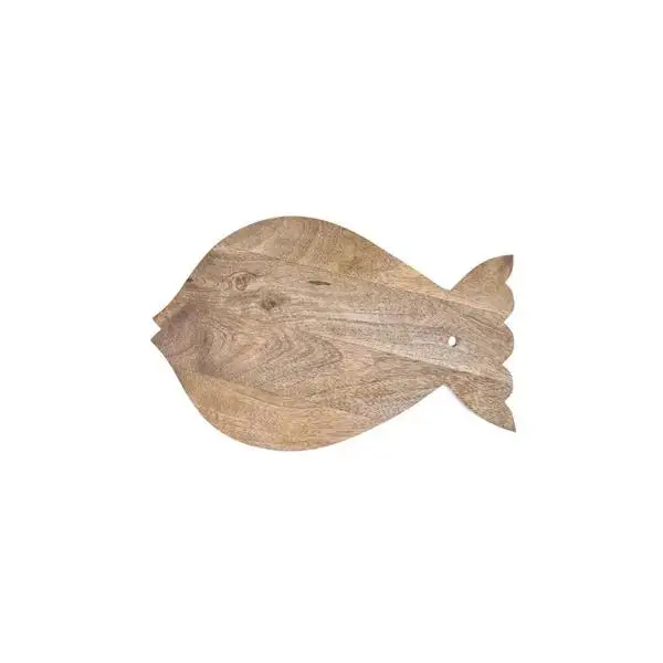 Lowest prices Customized shape and size mango wood chopping board Fish shape chopping board Different shape cutting board