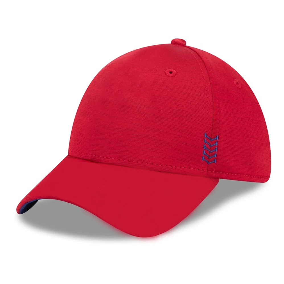 Oem Service High Quality Red Color Winter Baseball Cap Breathable Mesh Caps Logo Mesh Sports Cap Unisex baseball cap