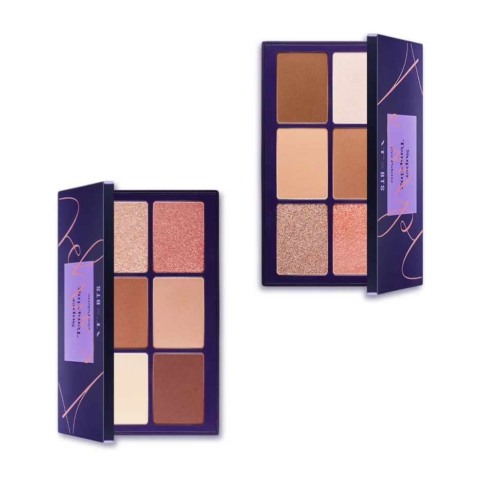 [VT Cosmetic] BTS Super Tempting Eye Palette - 2 Colors - Korea Cosmetic Supplier / Korea Beauty Supplier